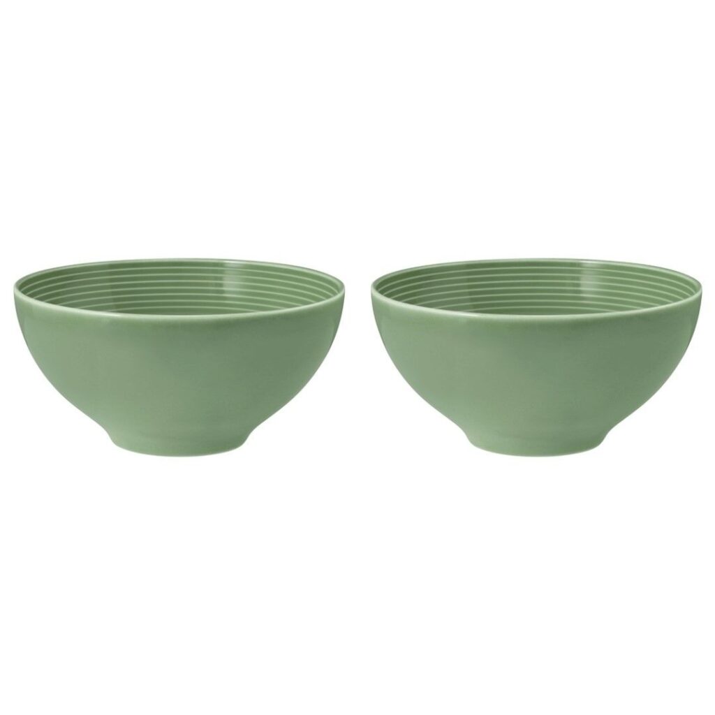 Seltmann Beat Color Glaze Zestaw 2 okrągłych misek 15.5 cm