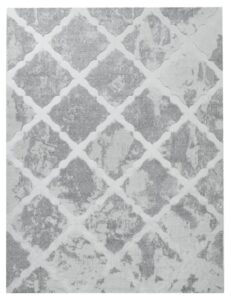 Dywan wewnętrzny i zewnętrzny Stylo szary 80×150 cm