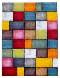 Nowoczesny dywan Samara wielokolorowy 120×170 cm