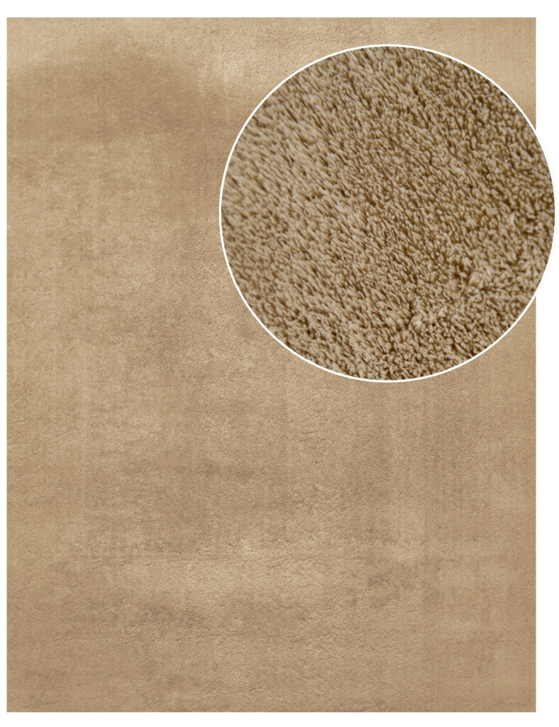 Dywan Calissa ciemno-beżowy 140×200 cm