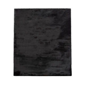 Dywanik futrzany Fluffy czarny 140×200 cm