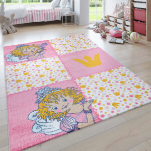 Dywan dla dzieci Prinzessin lillifee różowy 120×170 cm