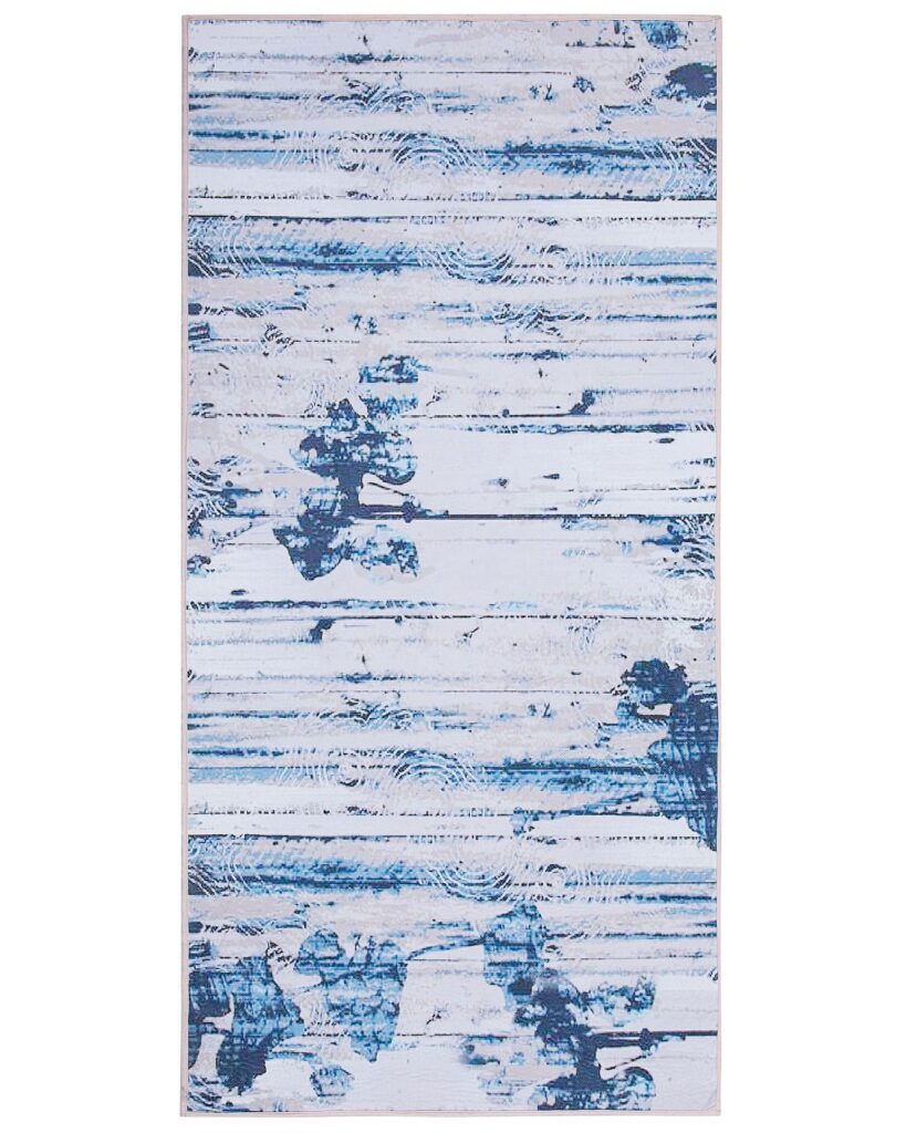 Dywan BURDUR Niebieski 80 x 150 cm