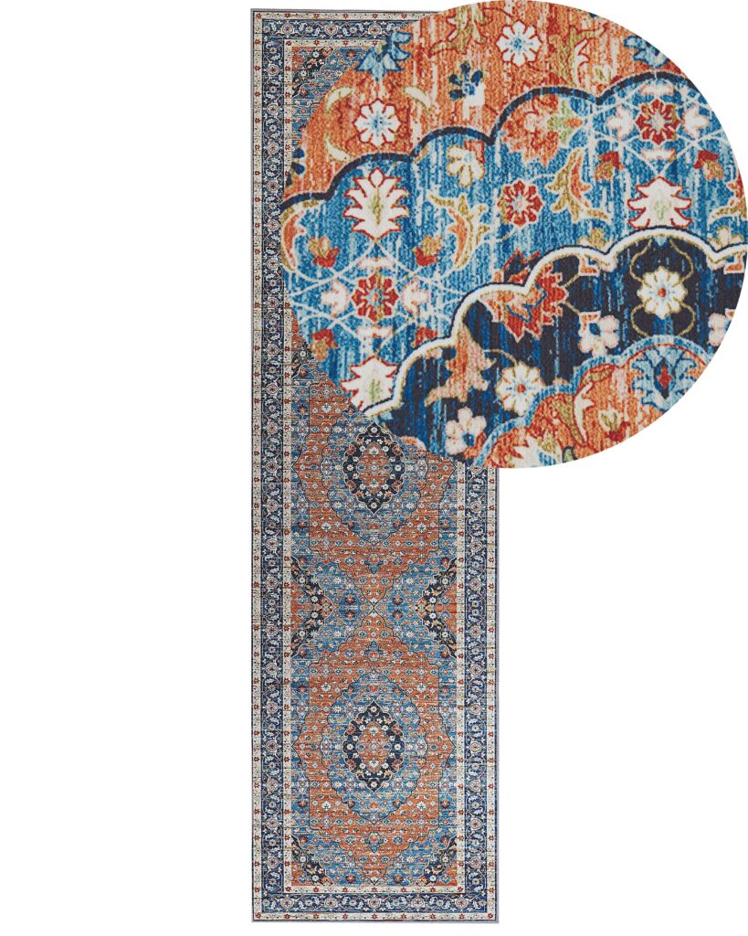 Dywan MIDALAM Kolorowy 80 x 300 cm
