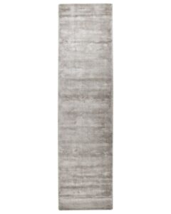Dywan GESI II Jasnoszary 80 x 300 cm Wiskoza